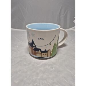 Starbucks Vail SKI You Are Here Collection Coffee Tea Cup Mug 2015 Colorado